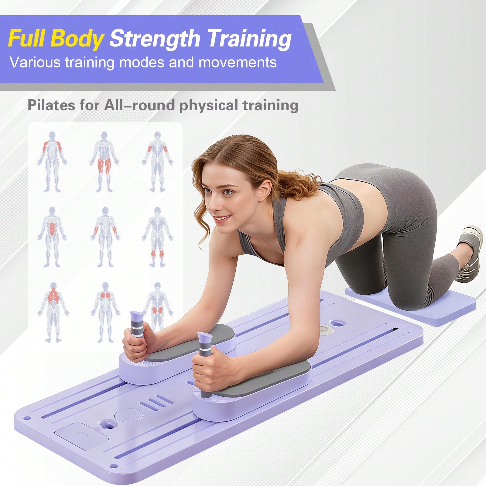 바가 있는 필라테스 리포머, 휴대폰 거치대가 있는 필라 - Pilates & Yoga Elastic Band 리뷰 및 가격