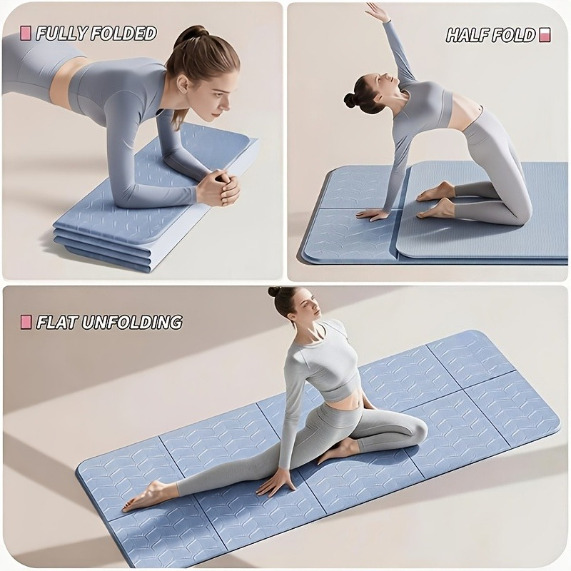 미끄럼 방지 특대형 접이식 요가 매트, 6mm 두께 접 - Pilates Yoga Mat Thickness 리뷰 및 가격