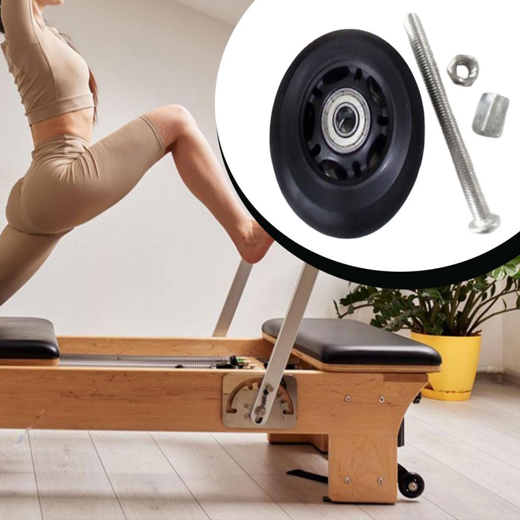 필라테스 리포머 휠용 부품, 소음이 없는 롤러, 필라테 - Pilates & Yoga Elastic Band 리뷰 및 가격