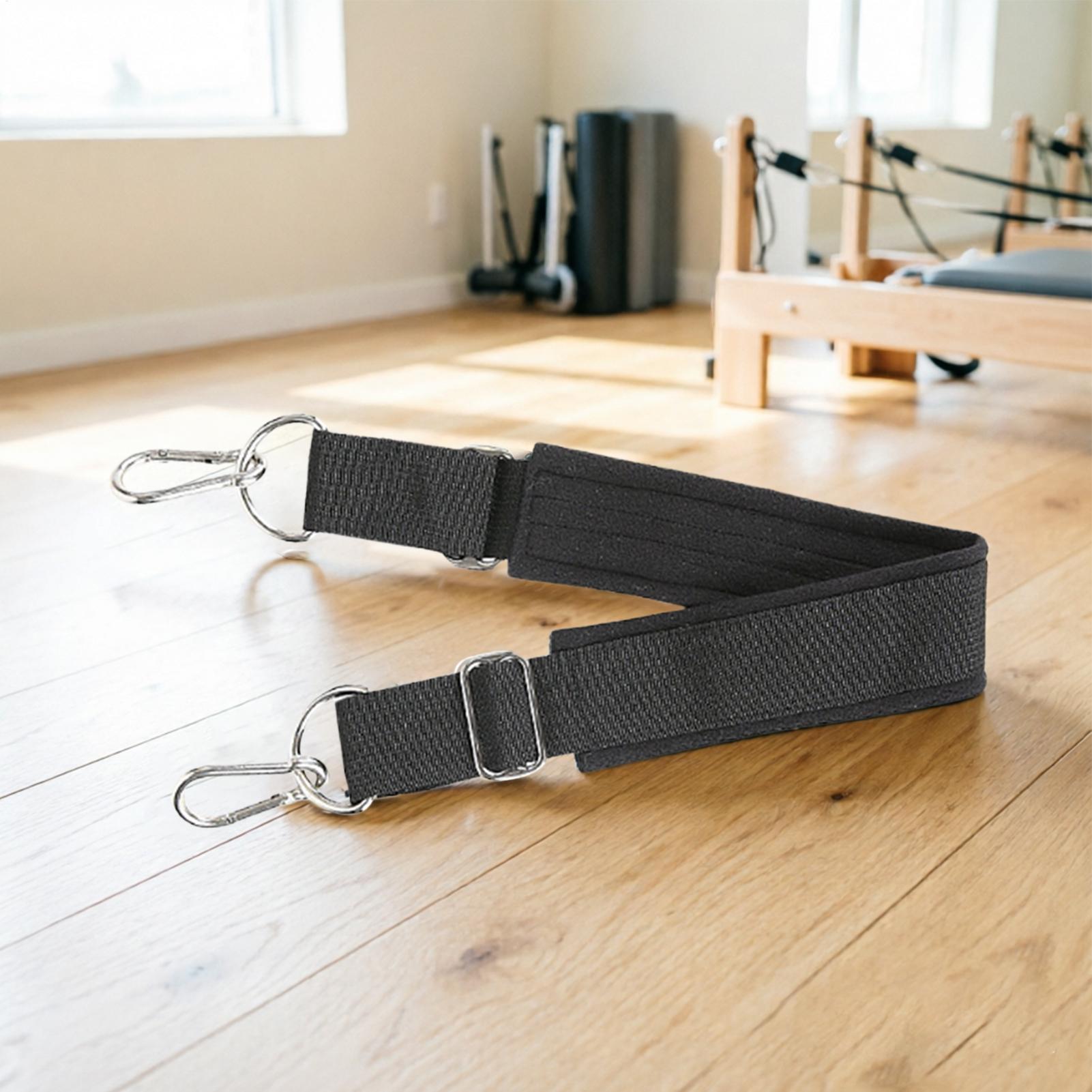 리포머 풋스트랩 더블 루프 두꺼운 논슬립 조절 가능한  - Pilates & Yoga Elastic Band 리뷰 및 가격